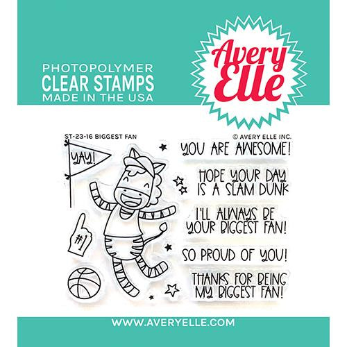 Biggest Fan, Avery Elle Clear Stamps -