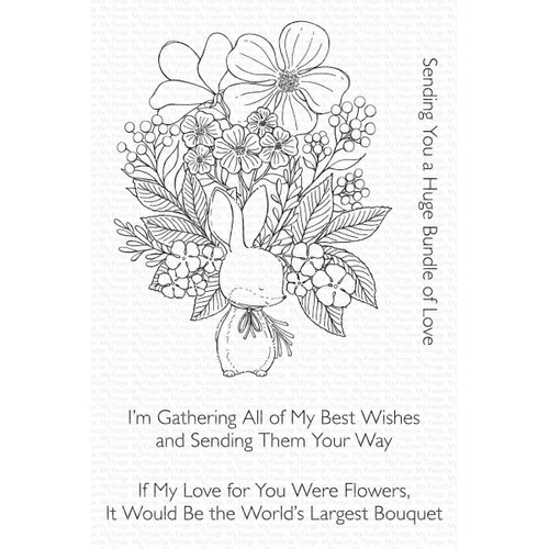 Bunny Bouquet by Stacey Yacula, My Favorite Things Clear Stamps -
