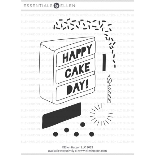 Cake Day by Julie Ebersole, Essentials by Ellen Clear Stamps -