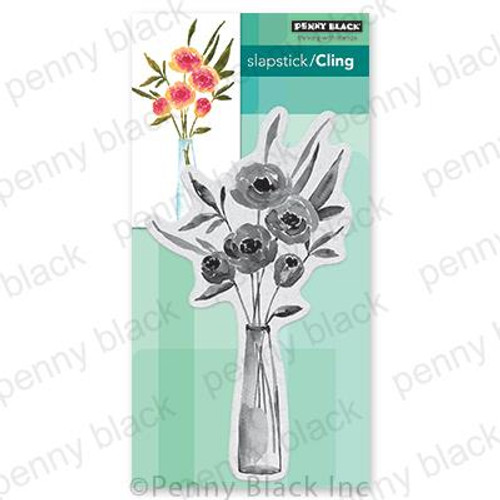 Good Day Bouquet, Penny Black Cling Stamps -