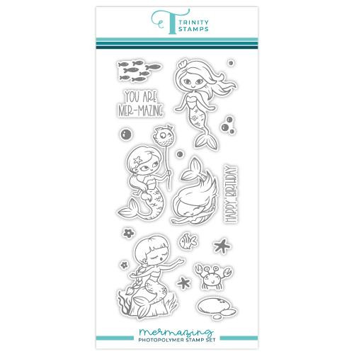 Mermazing, Trinity Stamps Clear Stamps -