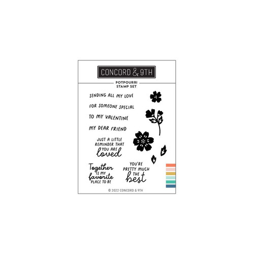 Potpourri, Concord & 9th Clear Stamps -