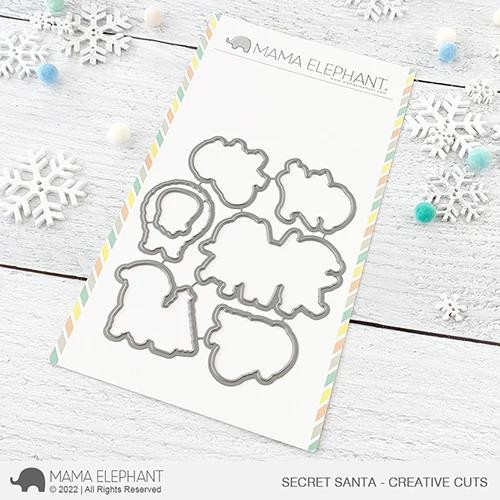 Secret Santa, Mama Elephant Creative Cuts -
